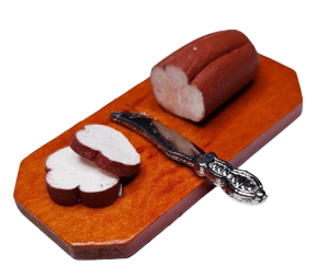 Bröd på skärbräda