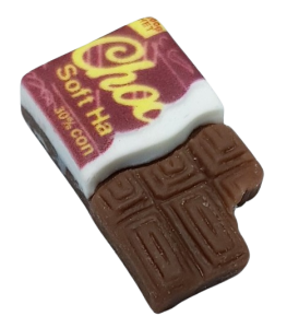 Chokladkaka - mörk - öppnad