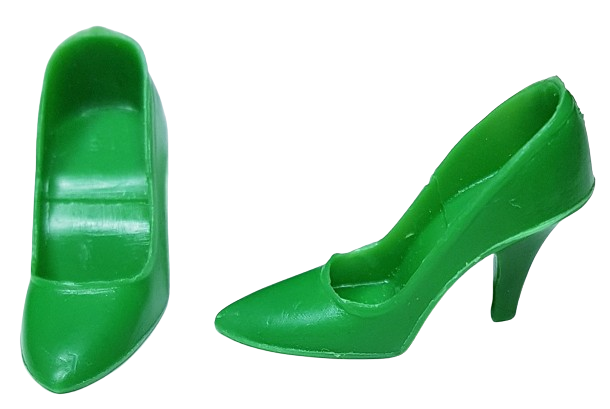 Skor - Closed Toe Heels - gröna