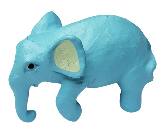 Elefant - blå