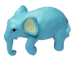 Elefant - blå