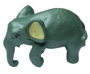 Elefant - grå