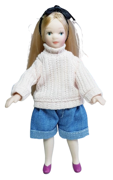 Flicka - shorts och tröja