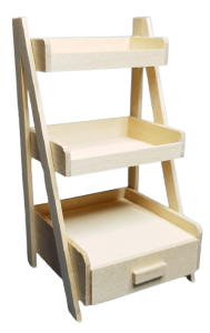 Förvaringshylla - obehandlad