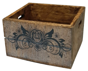 Förvaringslåda - brunbets