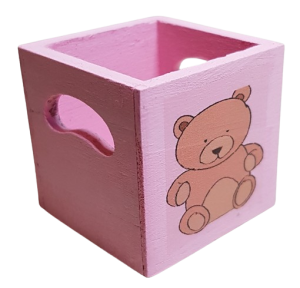 Förvaringslåda - rosa