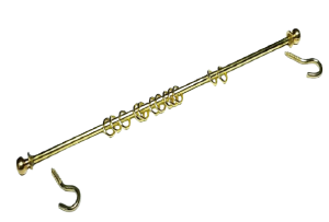 Gardinstång - mässing