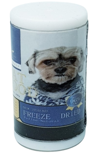 Hundmat med innehåll