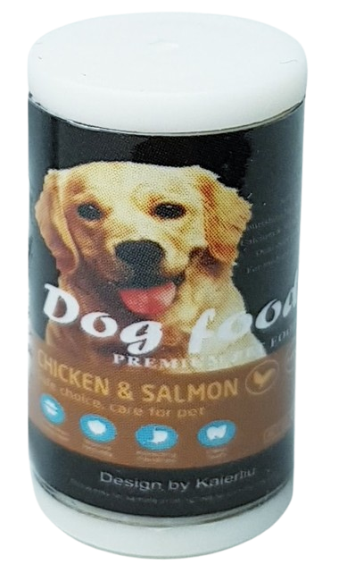 Hundmat med innehåll