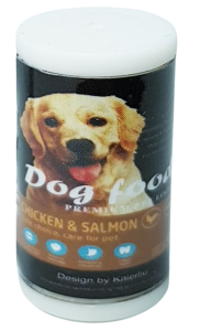 Hundmat med innehåll