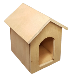 Hundkoja - obehandlad