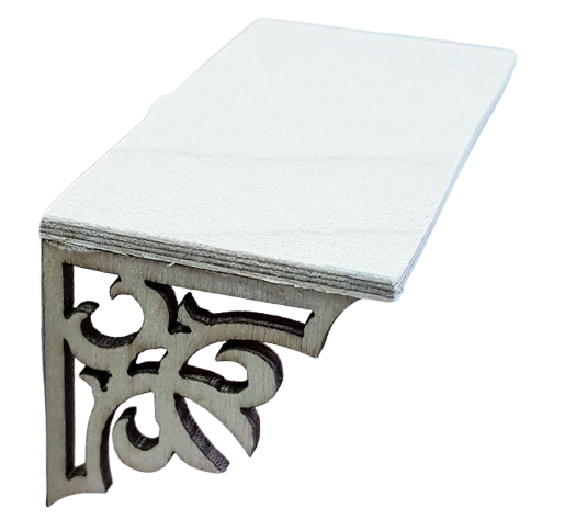 Konsolhylla - obehandlad