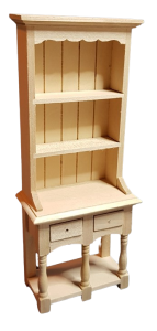 Hylla med lådor - obehandlad