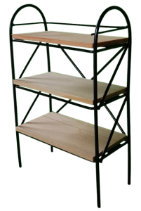 Hylla - trä/metall