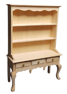Hylla - Queen Anne dresser - obehandlad