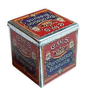 Kakburk - vintage - röd