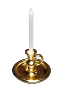 Kammarljusstake - vitt ljus