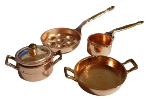 Kastrullset - koppar