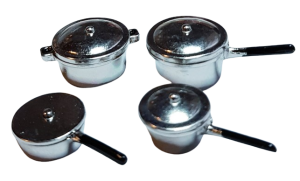 Kastruller - silver