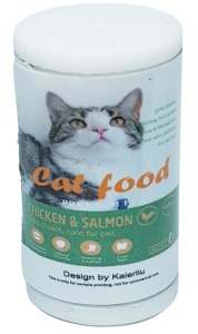 Kattmat med innehåll