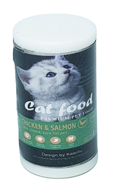 Kattmat med innehåll