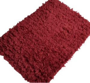 Matta - vinröd - stor