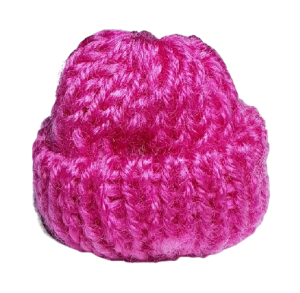 Mössa - mörkrosa