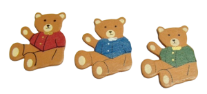 Nallar - väggdekoration