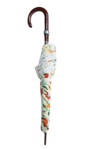 Paraply - blommigt