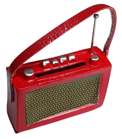 Radio - röd
