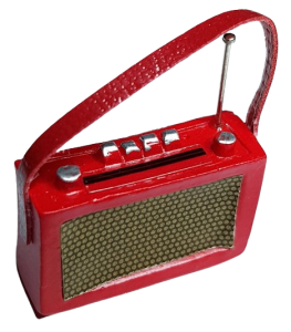 Radio - röd