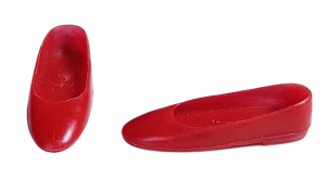 Skor - Flat Shoes - röd - Hong Kong