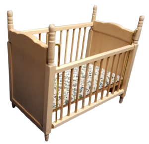 Spjälsäng - obehandlad