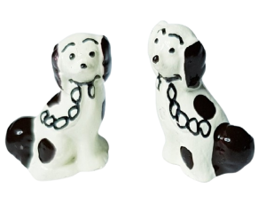 Staffordshirehundar - prydnad