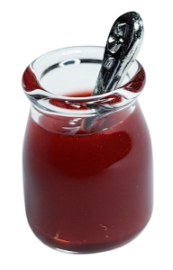 Sylt i burk med sked