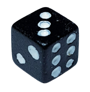 Tärning - svart
