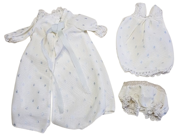 Tempo Åhléns - Morgonrock med tillbehör #39105/550 - KOMPLETT