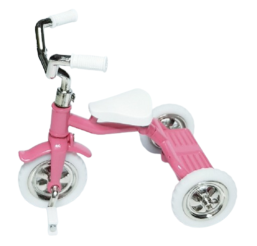 Trehjuling - rosa