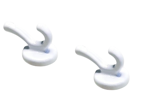 Väggkrokar - vit