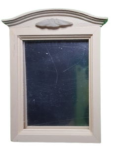 Väggspegel - obehandlad