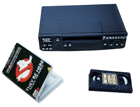 VHS-spelare med band