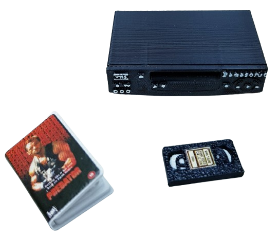 VHS-spelare med band