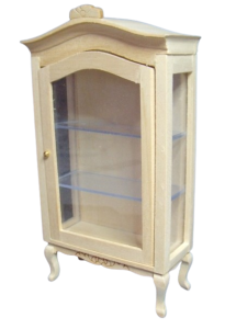 Vitrinskåp - obehandlat