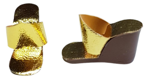 Skor - Wedgies - Gold