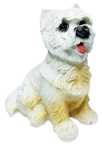 Hund - Westie - sittande