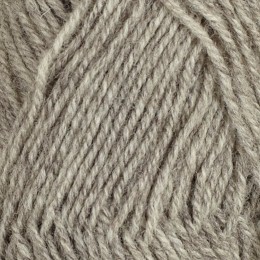 Gråmelerad 104 - 3tr strikkegarn 50g