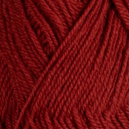 Kopparröd 127 - 3tr strikkegarn 50g