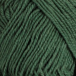Dämpad grön 132 - 3tr strikkegarn 50g