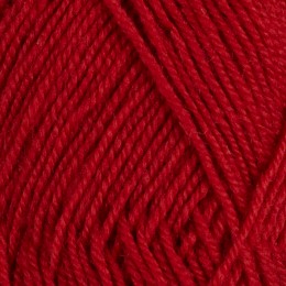 Mörkröd 144 - 3-tr Strikkegarn 50g