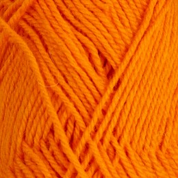 Orange 161 - 3tr strikkegarn 50g